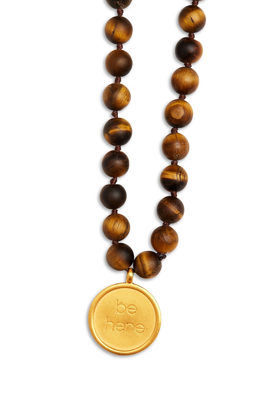 Tiger’s Eye Mala Necklace